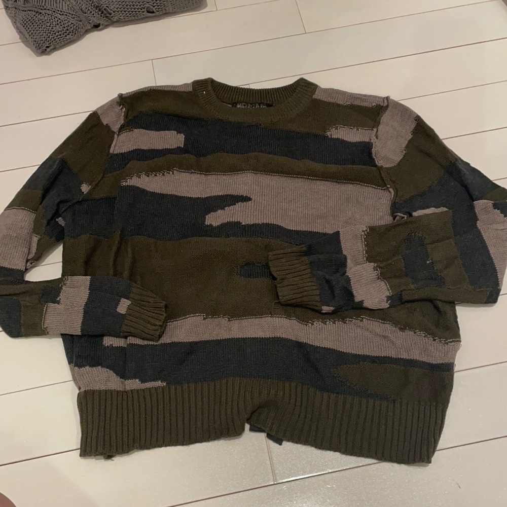 Dance & Marvel Camo sweater